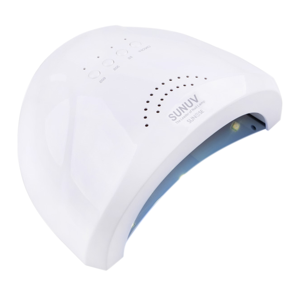 Лампа для маникюра UV LED SUNUV Sun 1 SE 36 Вт белая (с кварцевыми диодами, оригинал)